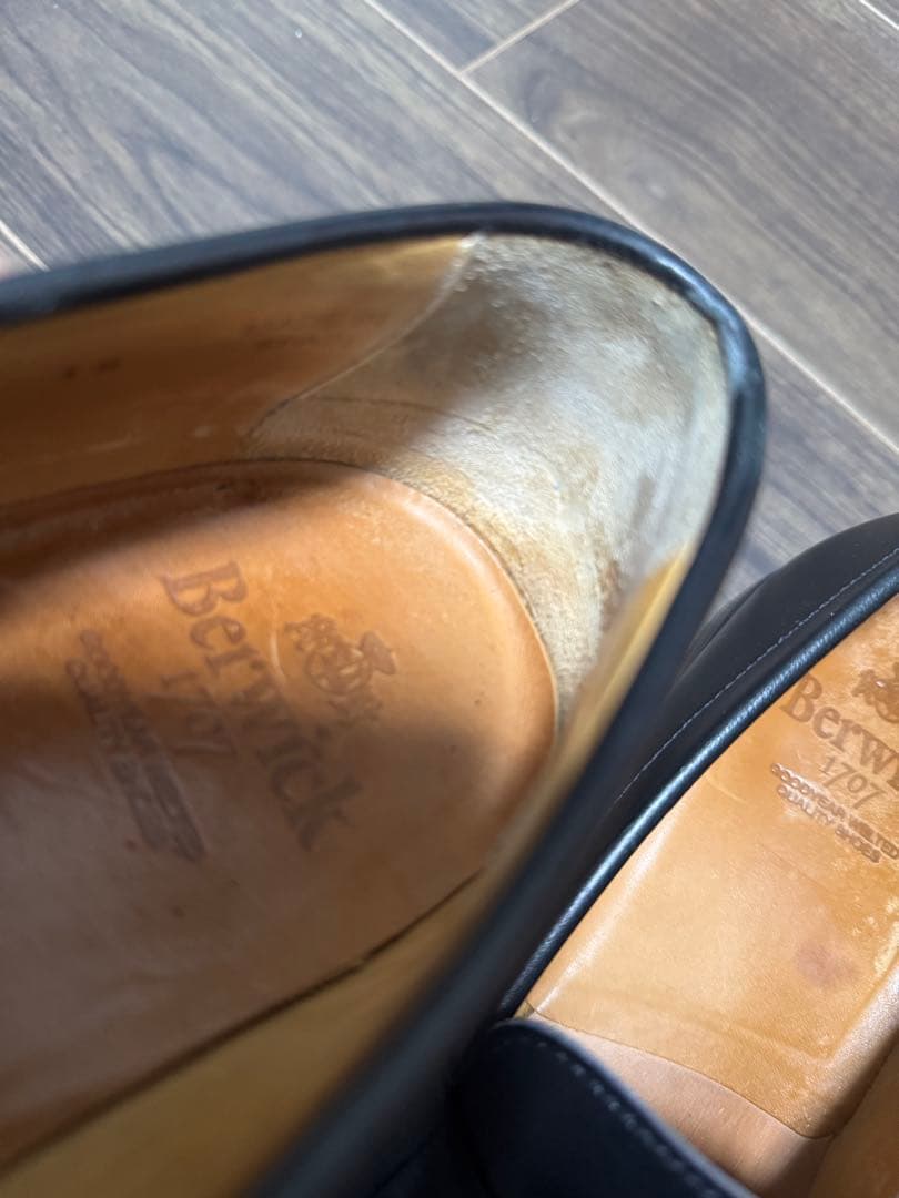 バーウィック Berwick 1707 ローファー ブラック　サイズ10