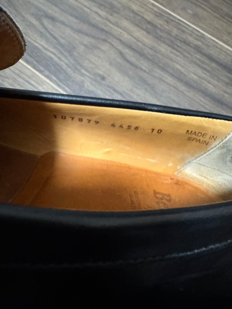 バーウィック Berwick 1707 ローファー ブラック　サイズ10