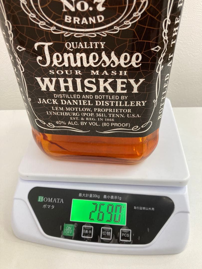 特大ディスプレイ✨】 ジャックダニエル ガラス製 非売品 激レア 高さ48㎝