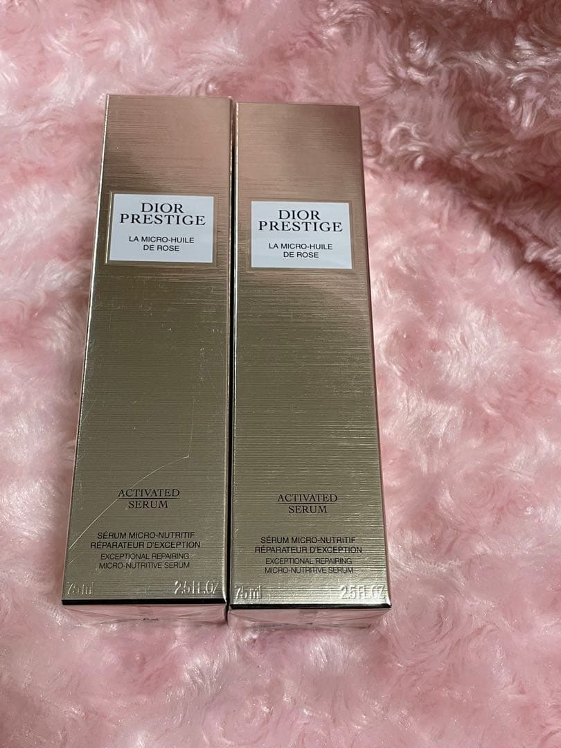 ディオールプレステージマイクロユイルRセラム75ml 2本セット