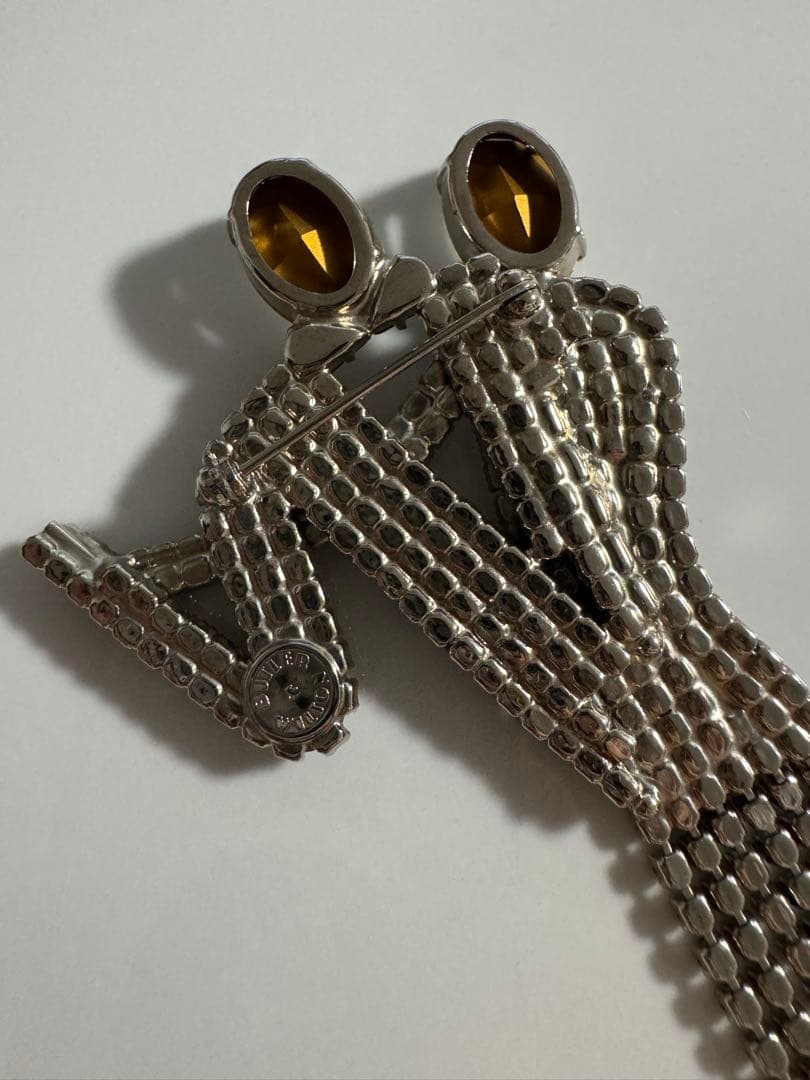 Butler&Wilson ダンスをする男女 ブローチ ビンテージ