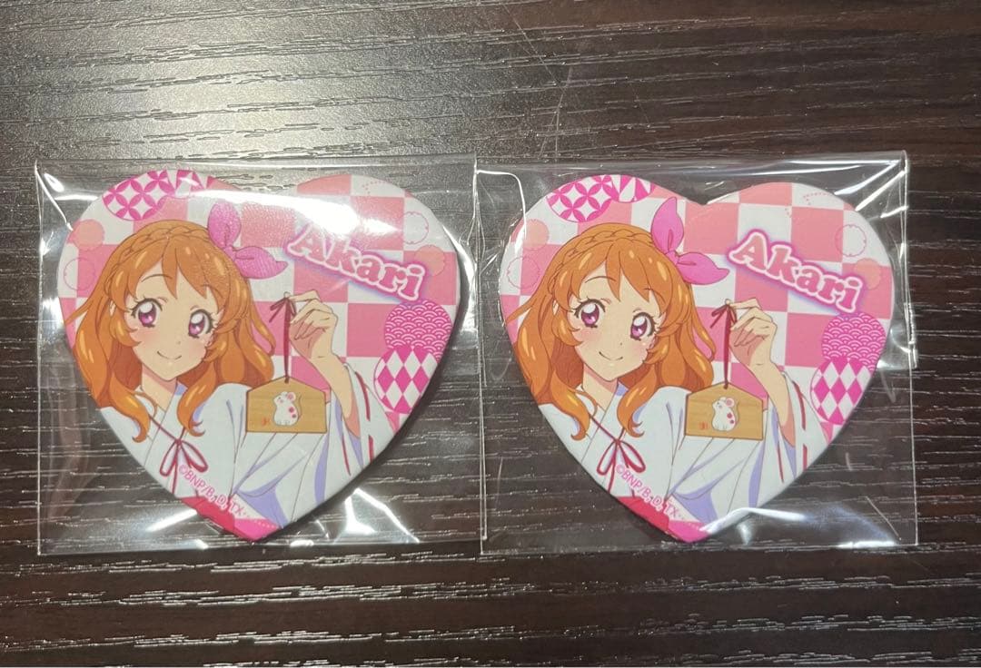 オールアイカツ！ミュージアムトレーディングハート缶バッジ セット