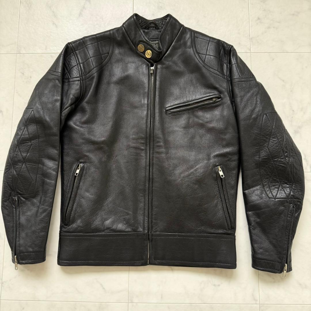 NANKAI シングルライダースジャケットブラック M - メルカリ