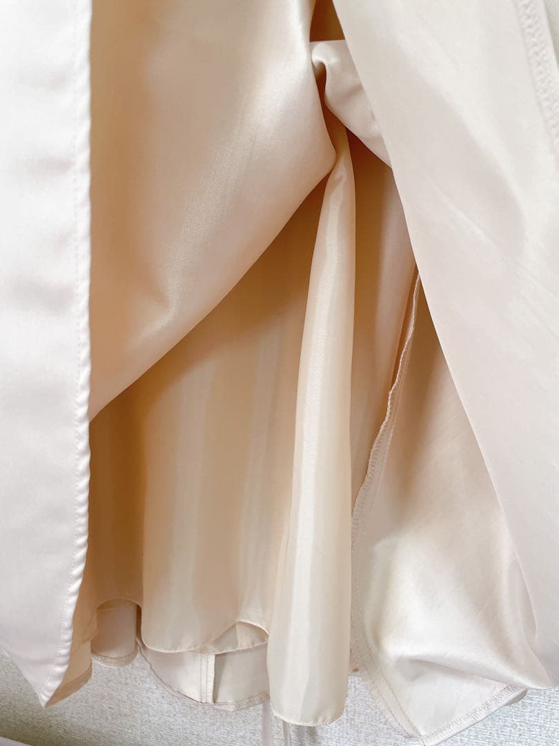 ANNABELLE シャンパンベージュ　ロングドレス　未使用　147cm程度向け