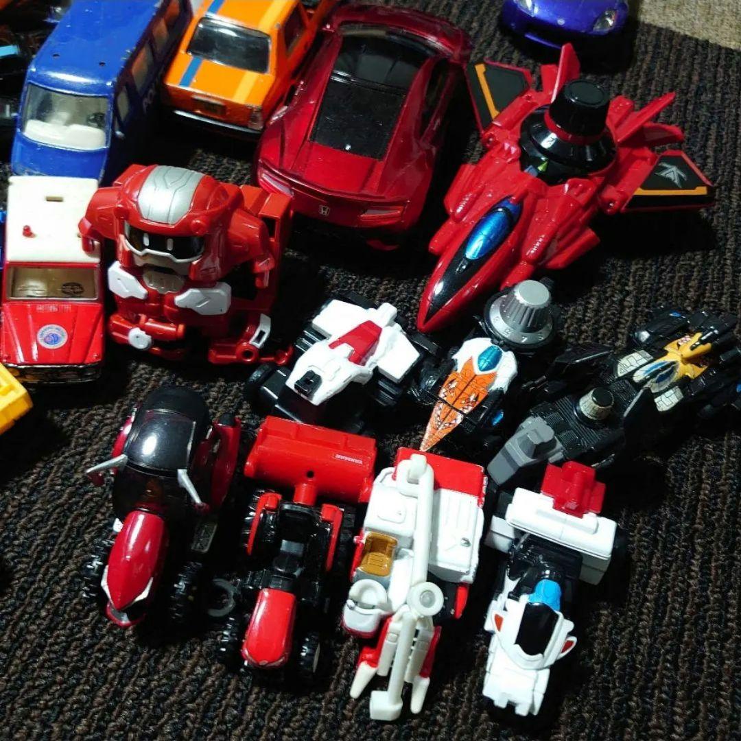 トミカ、ミニカー 車 のりもの 戦隊 大量 セット まとめ売り