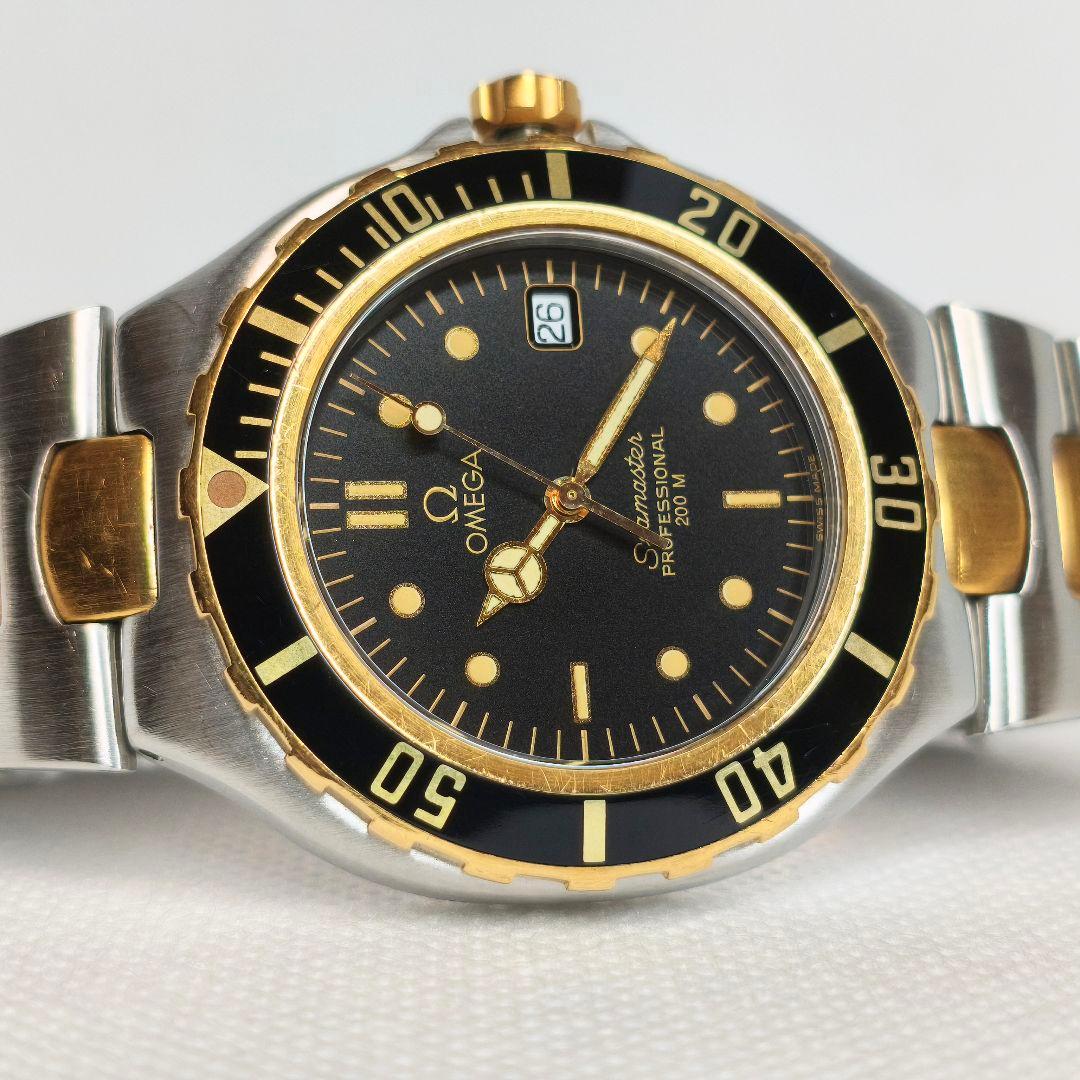 OMEGA オメガ シーマスター 200 プレボンド クォーツ 初期型 ベンツ針