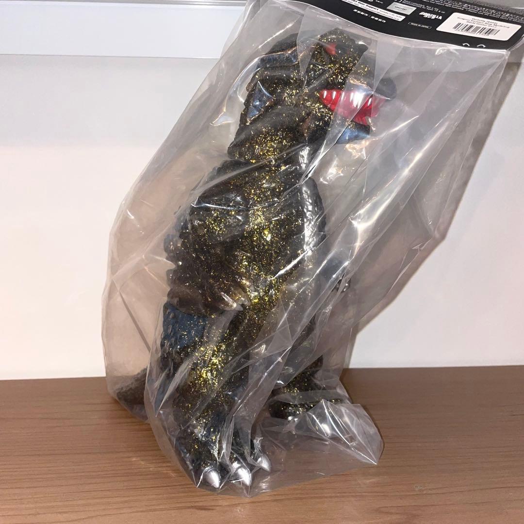 ラス1 安楽安作 ゴジラ 1954 シークレット ソフビ ラメ メディコムトイ