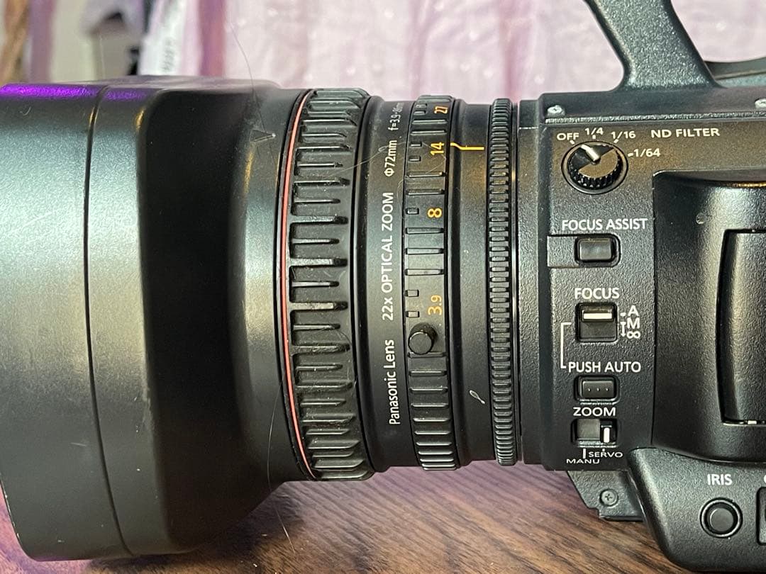 Panasonic AG-AC160 光学22倍ズーム 業務用カメラ