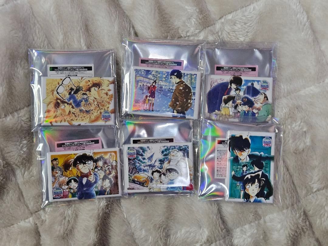 名探偵コナン連載30周年記念カフェ コナンカフェ スクエア スクエア缶