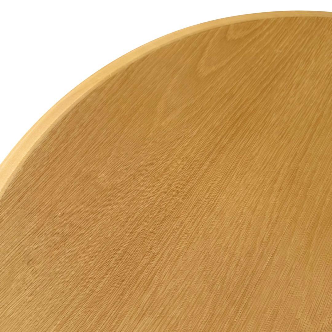 HR819 秋田木工 ダイニングテーブル T-5651 丸型テーブル ナラ材