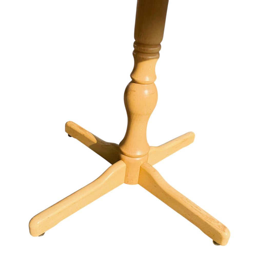 HR819 秋田木工 ダイニングテーブル T-5651 丸型テーブル ナラ材