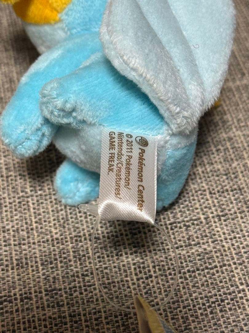 ポケモンセンター　ポケモンキャンバス ぬいぐるみ　ミズゴロウ　ポケットモンスター