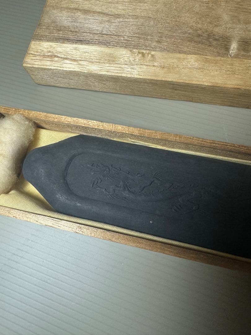 2094 中国墨 古墨 顕微無間 通天 墨運堂造 古通天