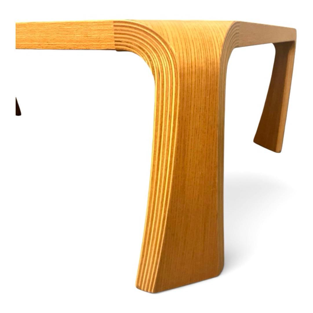 美品】天童木工 ローテーブル 曲木 和モダン ジャパンディ 座卓 乾三郎