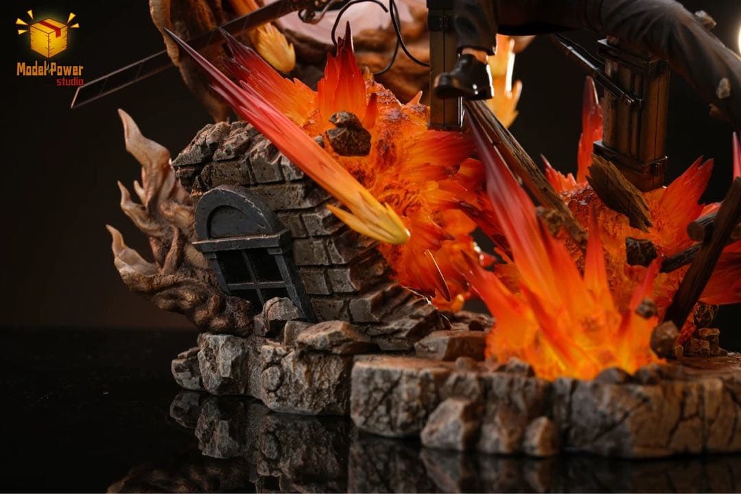 進撃の巨人　リヴァイ・アッカーマン　ガレージキッド　フィギュア　完成品