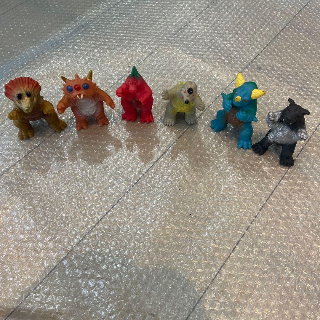 当時物 パチモノソフビ パチ怪獣 無版権 7体まとめ売り ウルトラマン