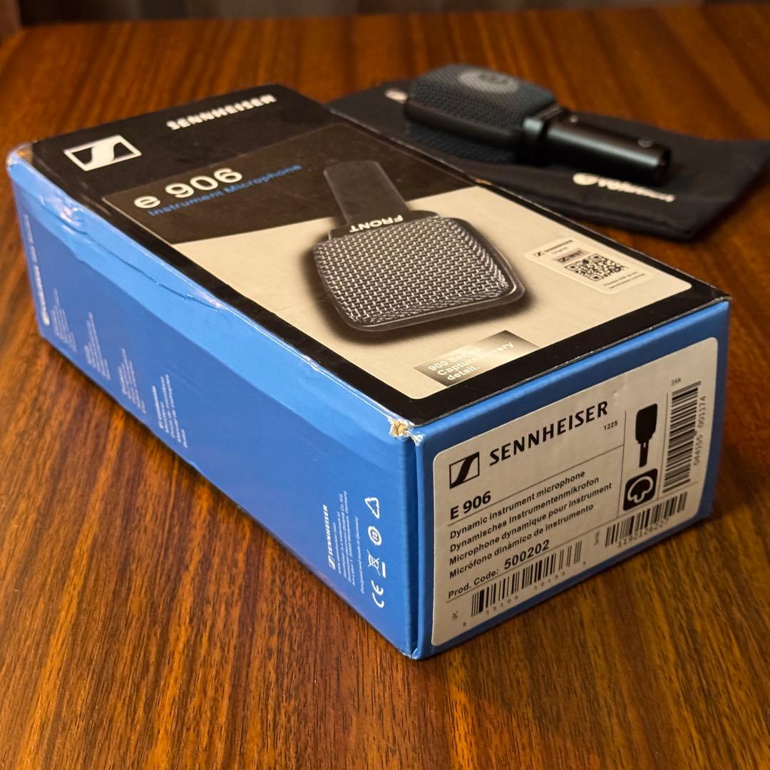 Sennheiser e906 ダイナミックマイク 楽器用マイク ケース・箱付き