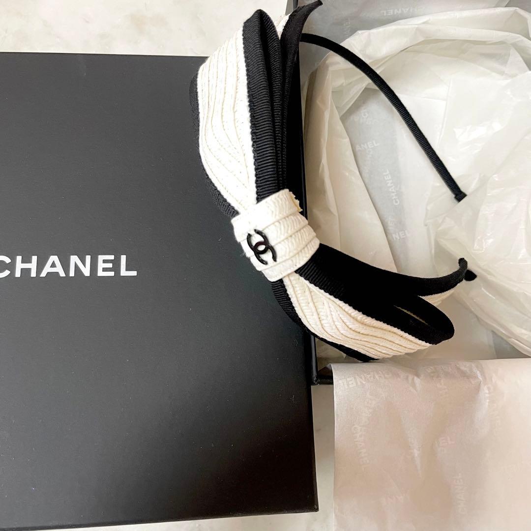 シャネル リボン　カチューシャ