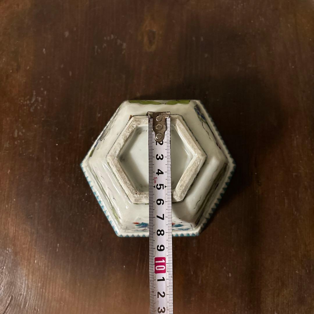 古伊万里 色絵鉢 1点 清朝 唐物 江戸時代 アンティーク 白磁 酒器 検