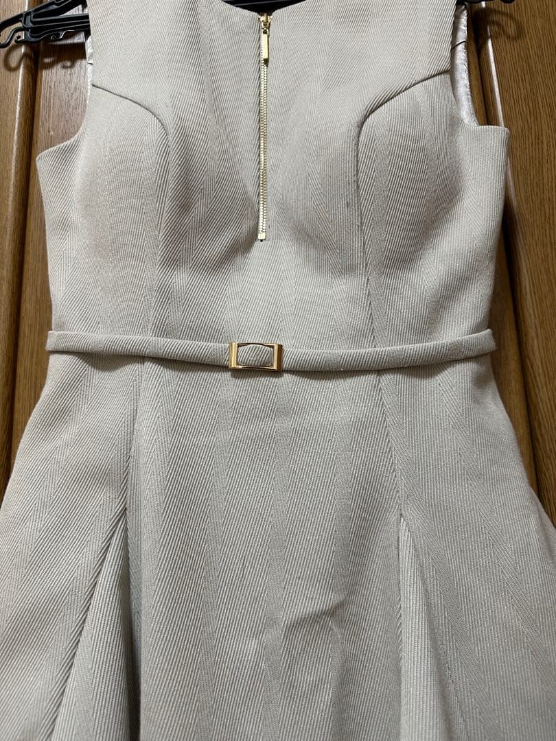 DEA./ディアノースリーブ/チュール/ フレア/ ミニドレス/ キャバドレス