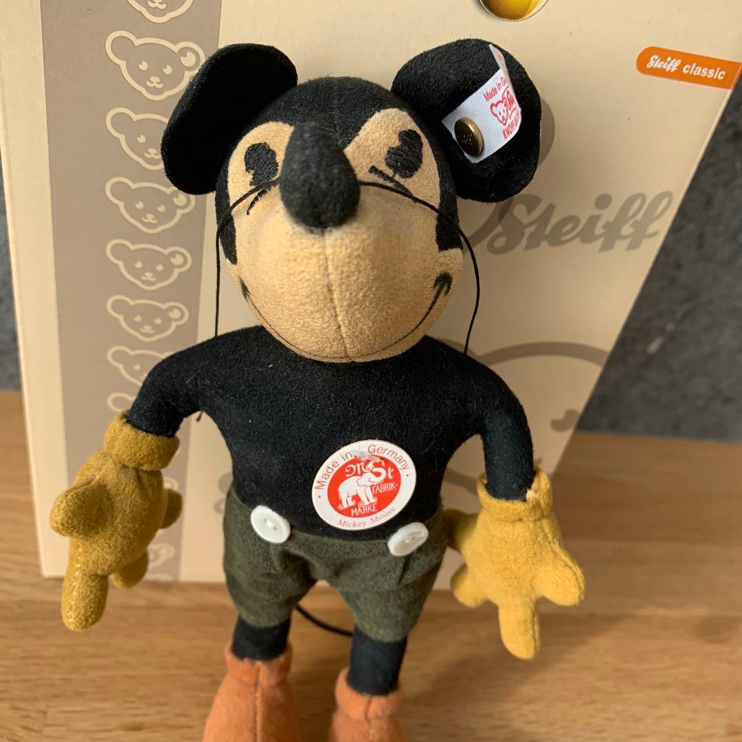 ミッキーマウス 00008番シュタイフ ディズニー 日本限定 激レア