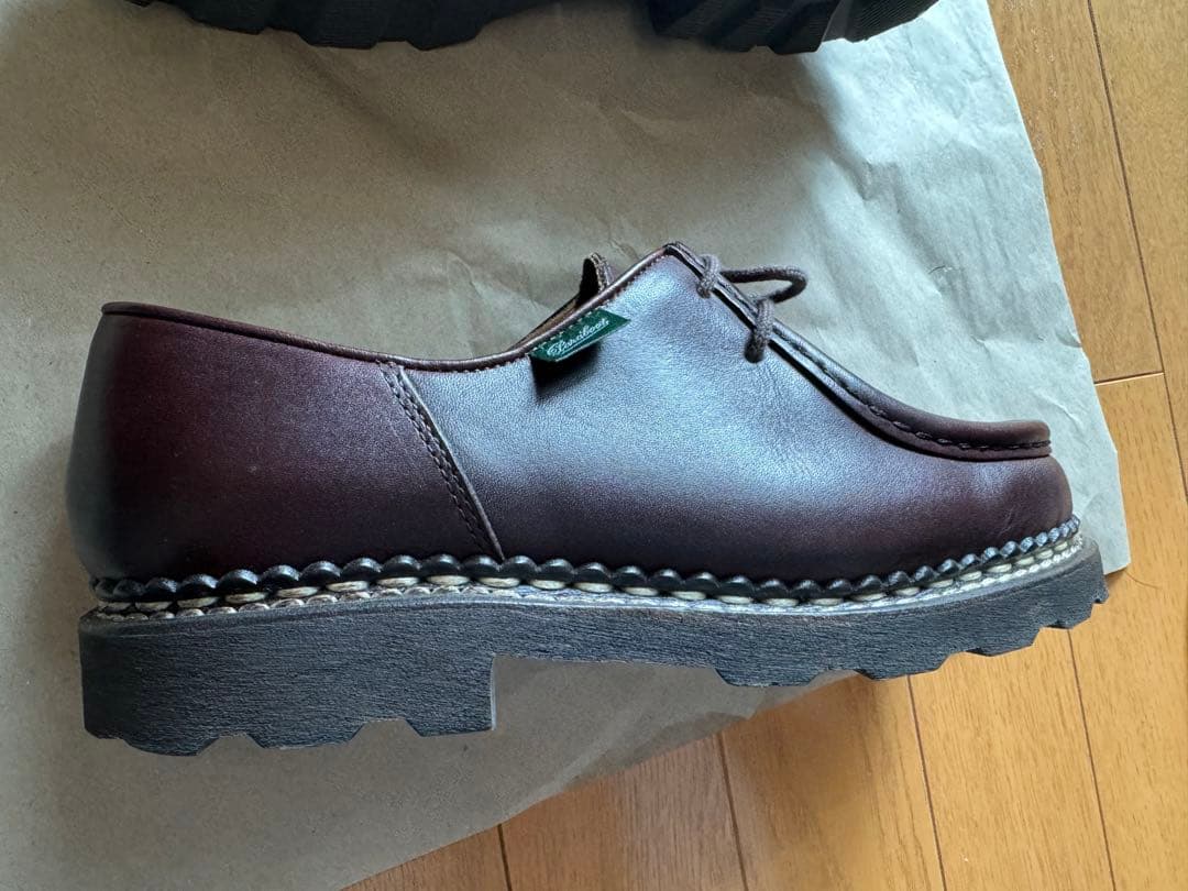 靴 paraboot MICHAEL 38.5(23cm) cafe