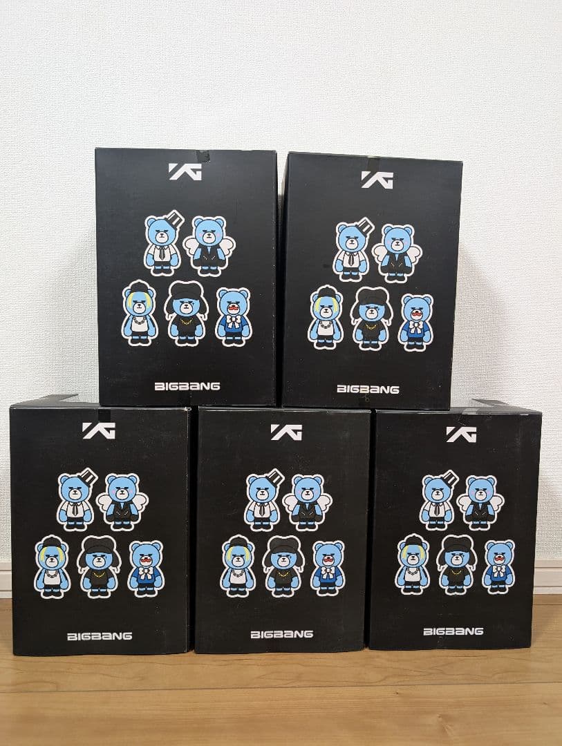 BIGBANG ぬいぐるみ マスコット 5体セット アイドル 初期
