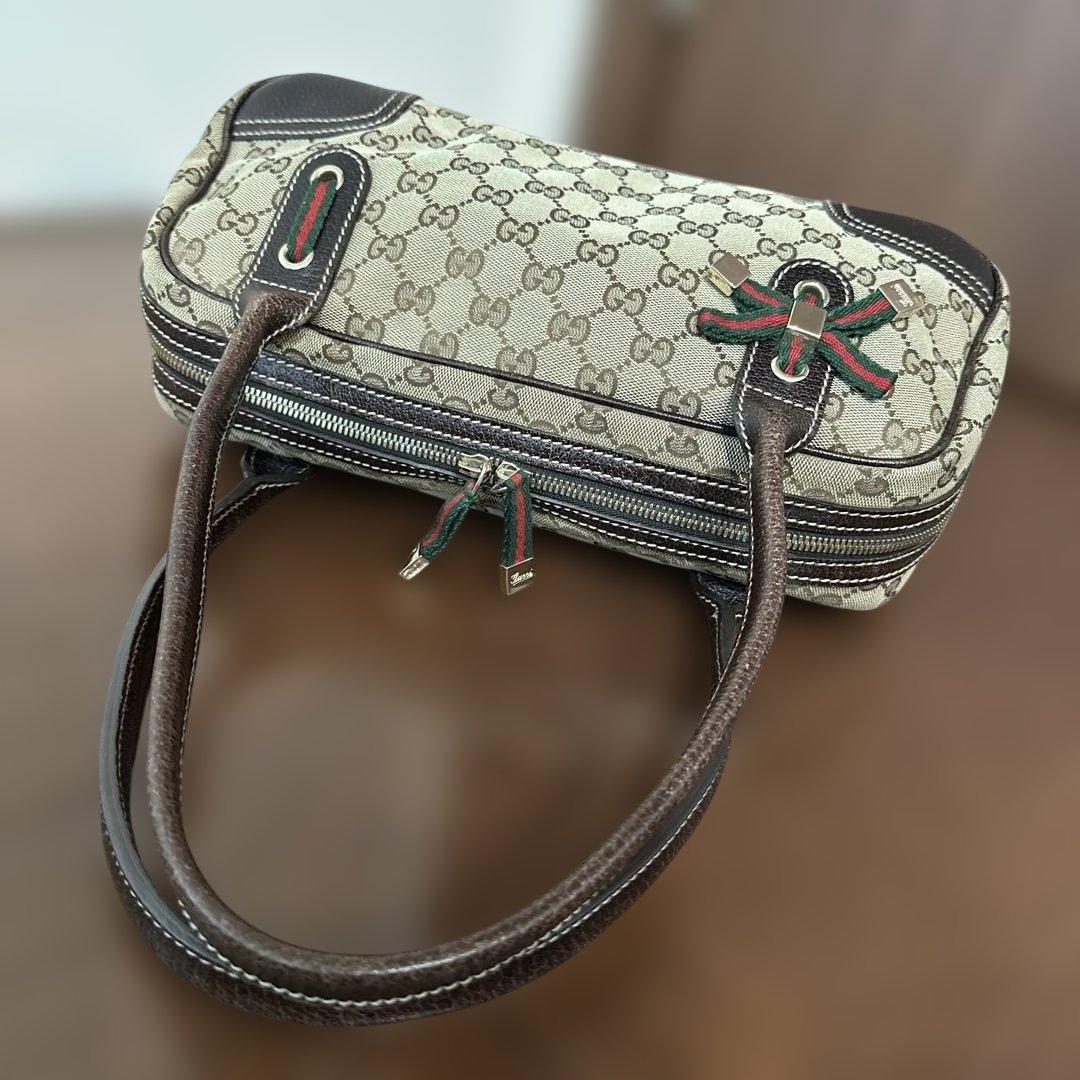 Gucci GGキャンバス ハンドバッグ
