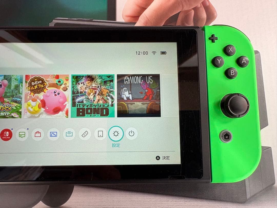 Nintendo Switch ネオンオレンジ/ネオングリーン Joy-Con