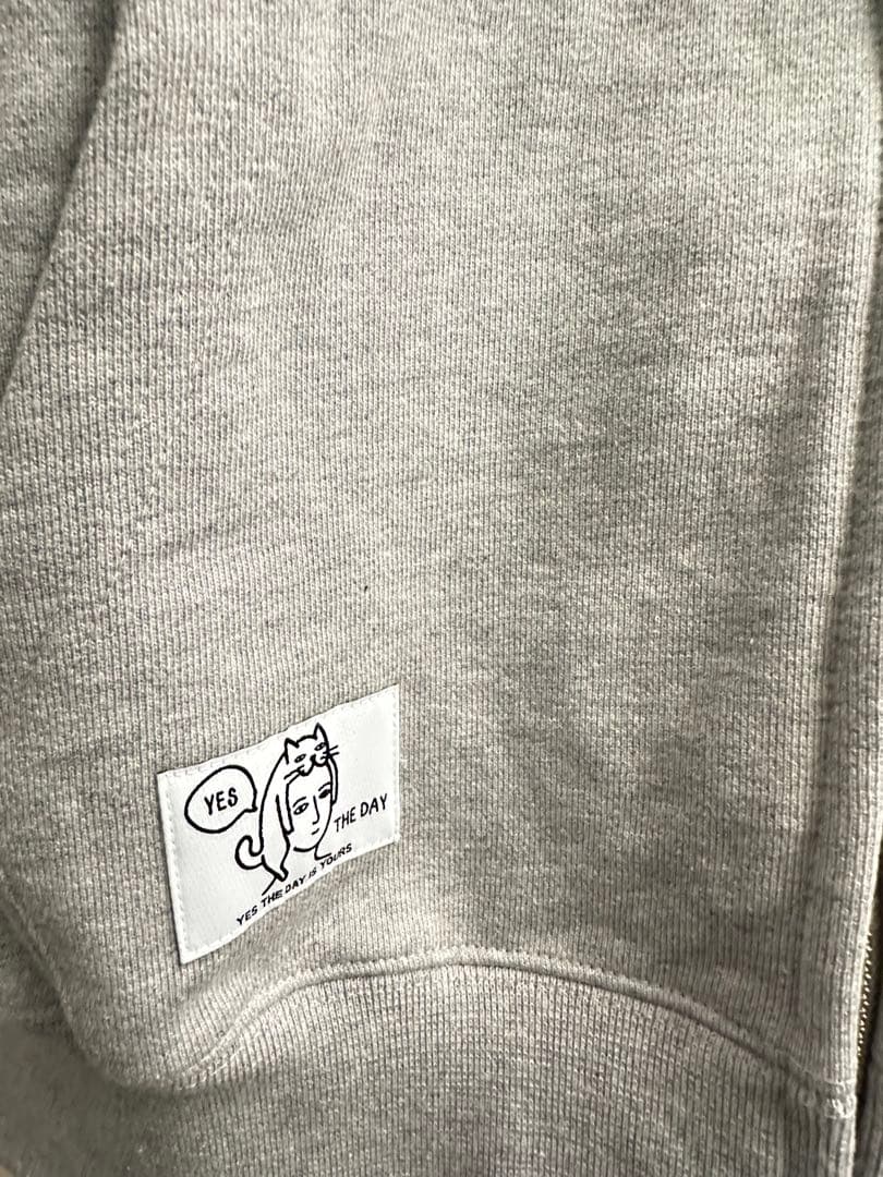 マウスラビット　パーカー　グレー　イェソン　韓国　YESTHEDAY