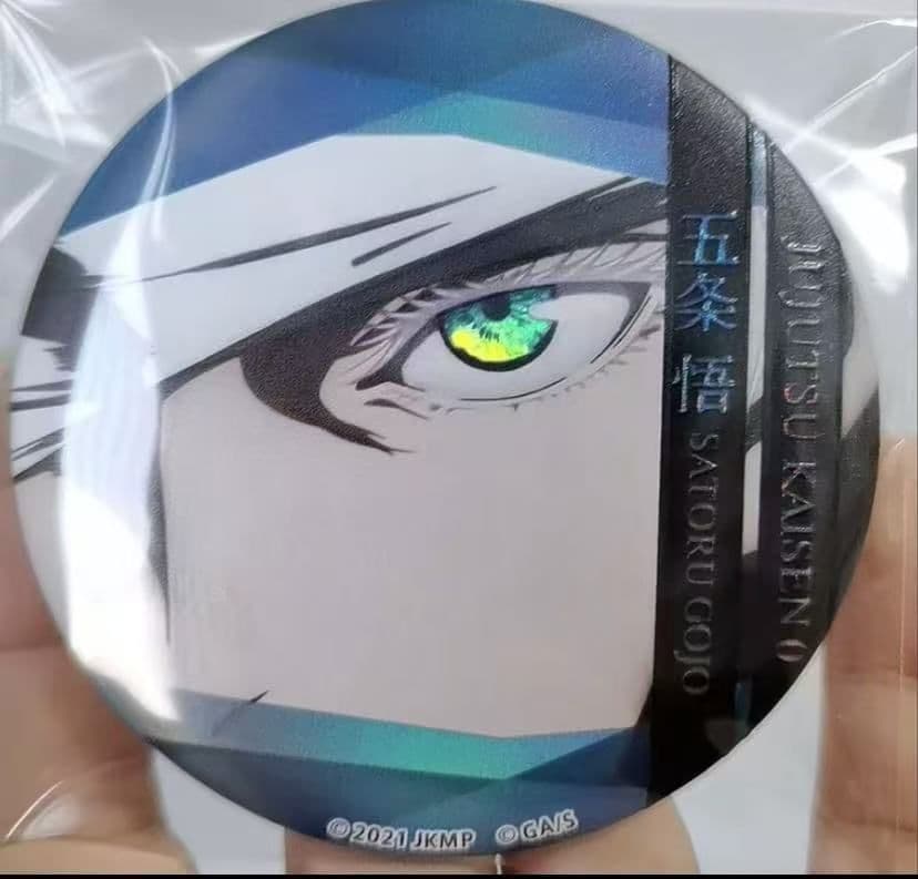呪術廻戦 0 デコレーション 名場面 缶バッジ 五条 劇場版 ジャンプショップ