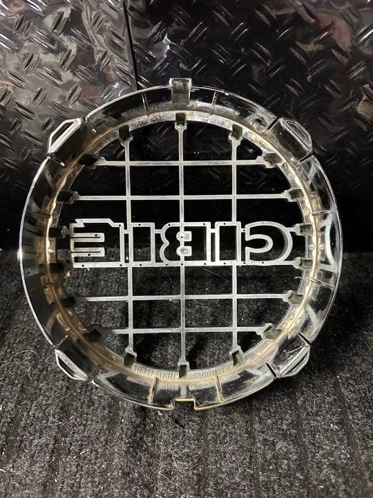 希少 当時物 CIBIEシビエ ヘッドライト凹みレンズ180π ストーンガード