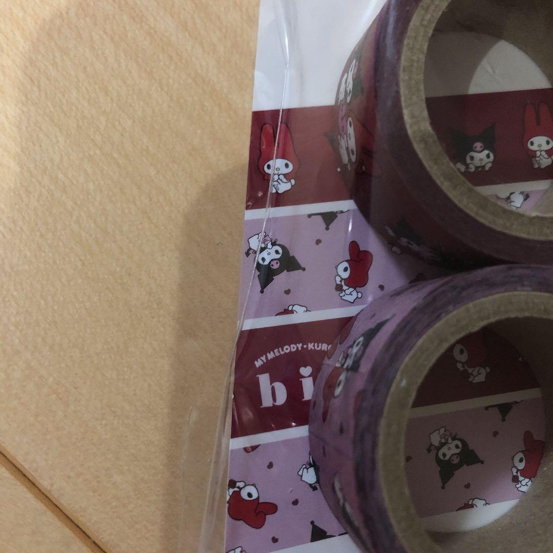 サンリオ マスキングテープ クロミ マイメロ サンリオキャラクターズ 4