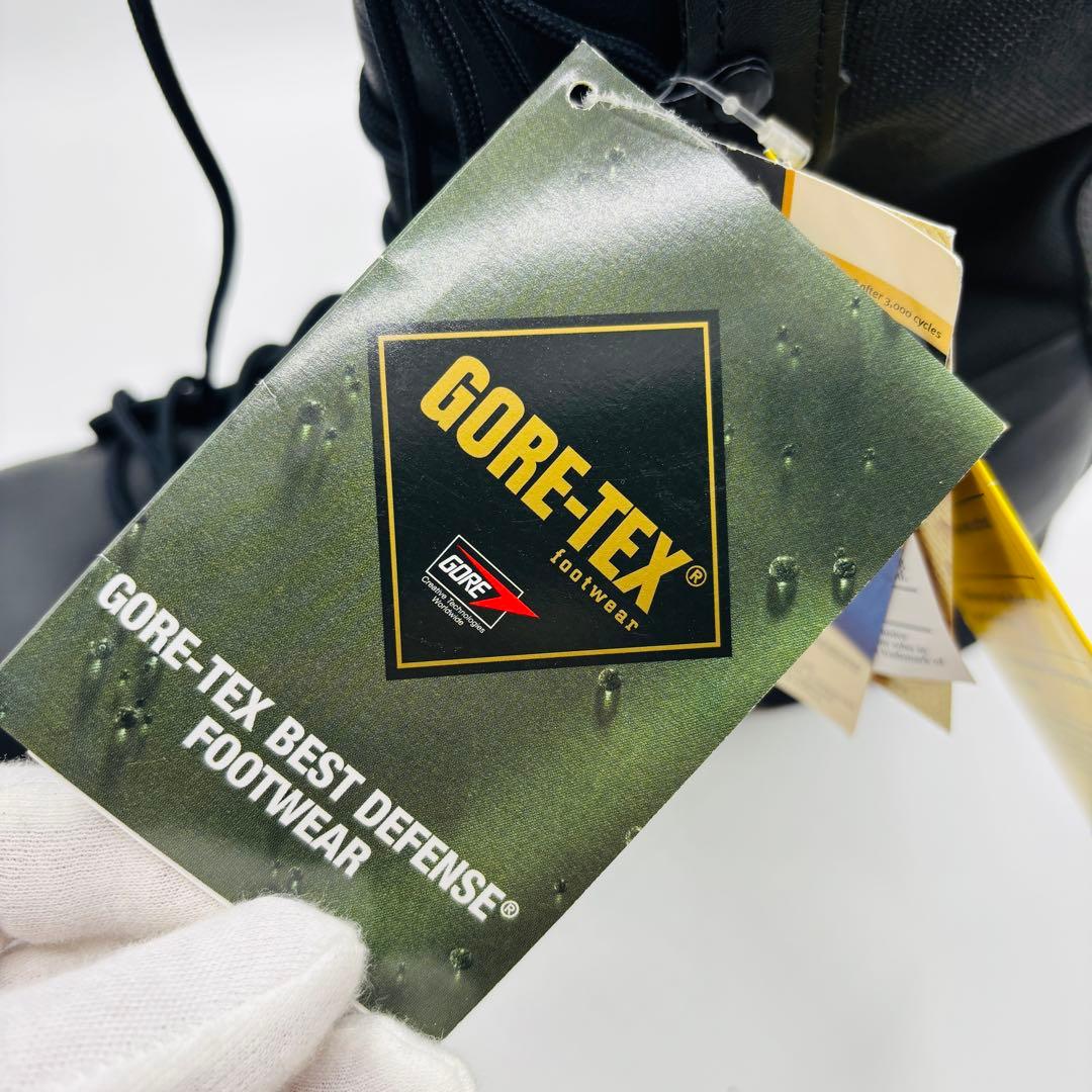 新品タグ付　ベルビル　コンバットブーツ　ブラック　31.5cm　ゴアテックス