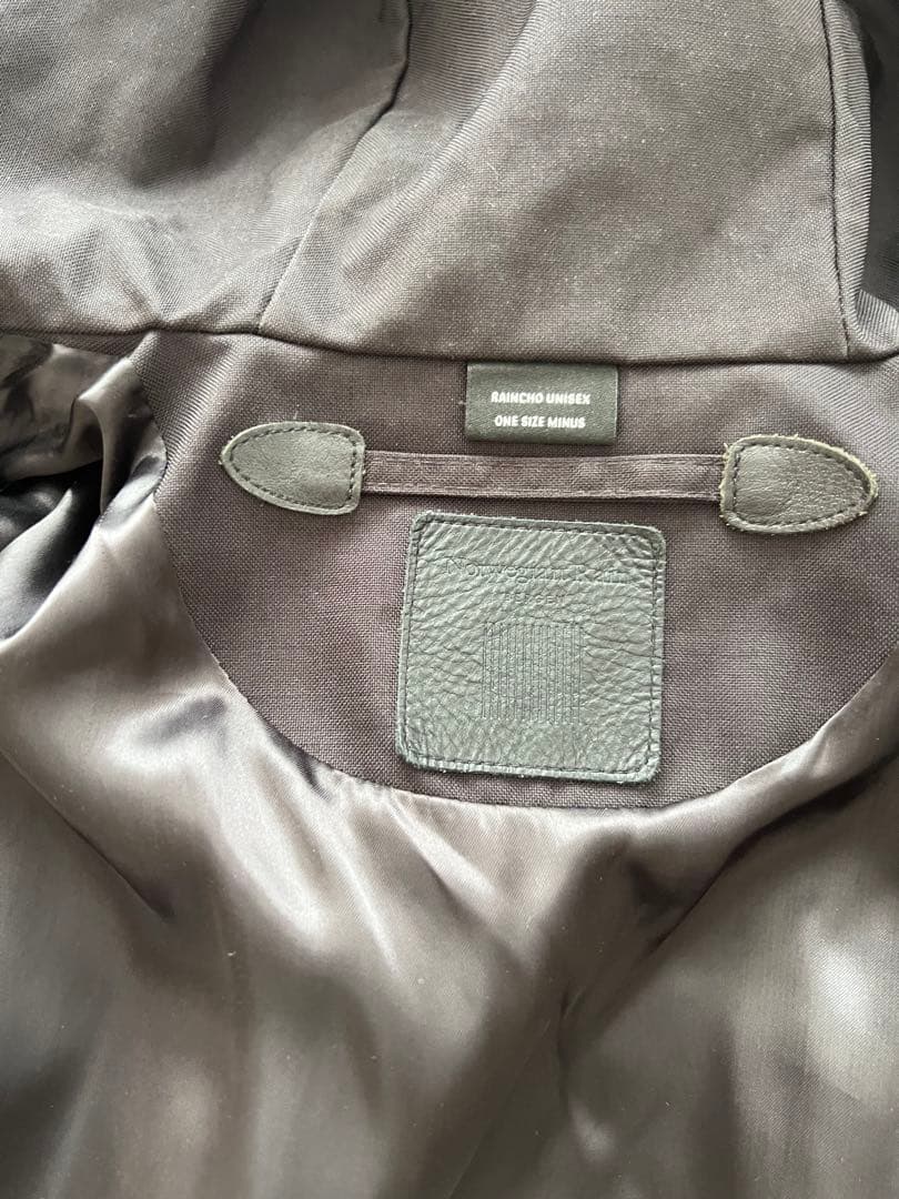 Norwegian Rain（ノルウィージャンレイン）　レインチョ　ポンチョ　黒