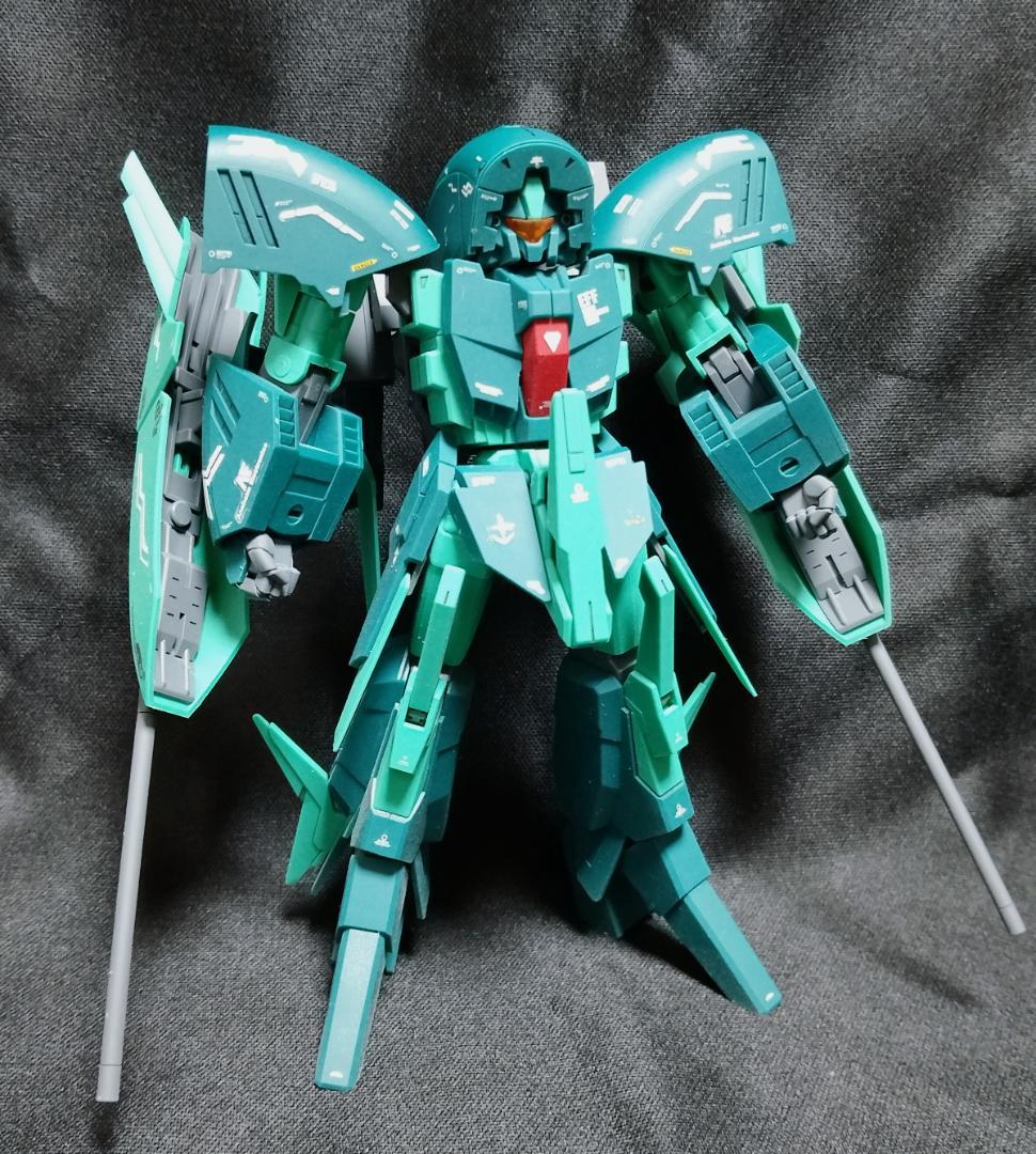 完成品 HGUC 1/144 アンクシャ 組立て済 ガンダムユニコーン ジャンク