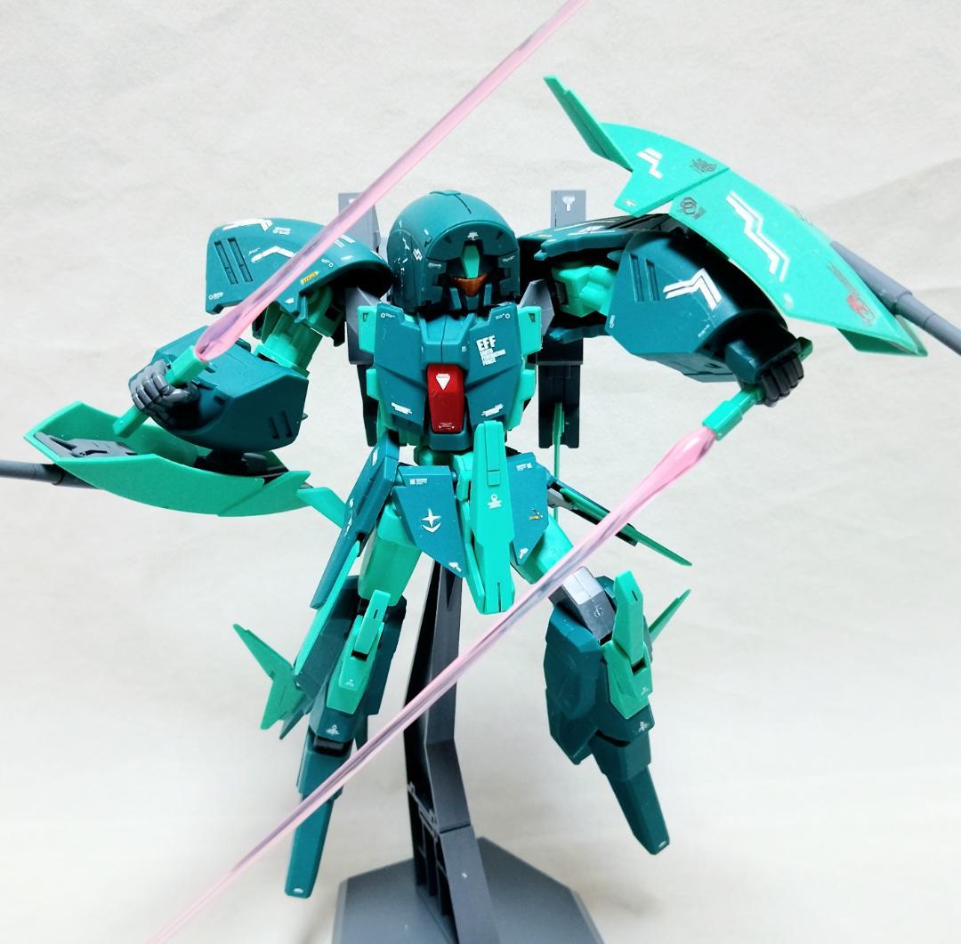 完成品 HGUC 1/144 アンクシャ 組立て済 ガンダムユニコーン ジャンク