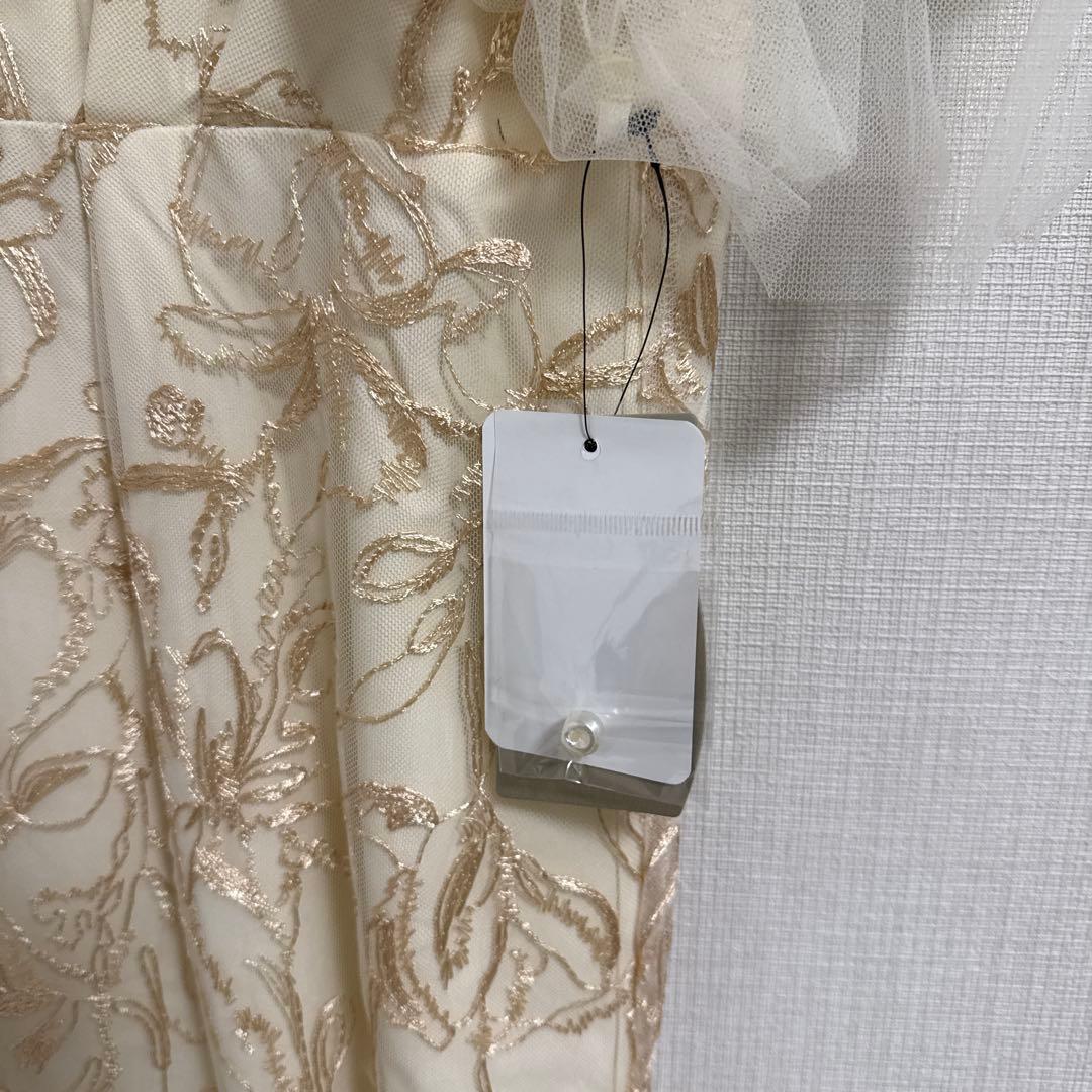 Lerure(リルアー)Fluffy sleeve pencil dress