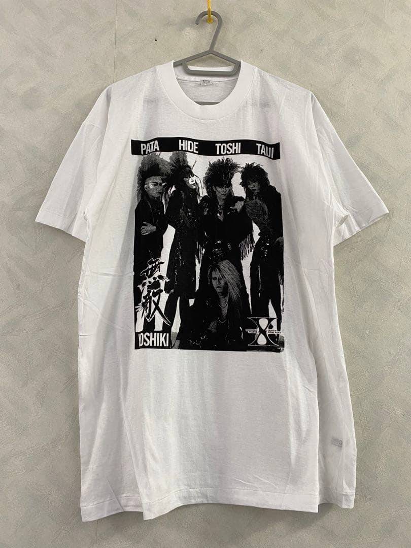 未使用品 X JAPAN Tシャツ L ヴィンテージ 80s 90s 当時物 - メルカリ