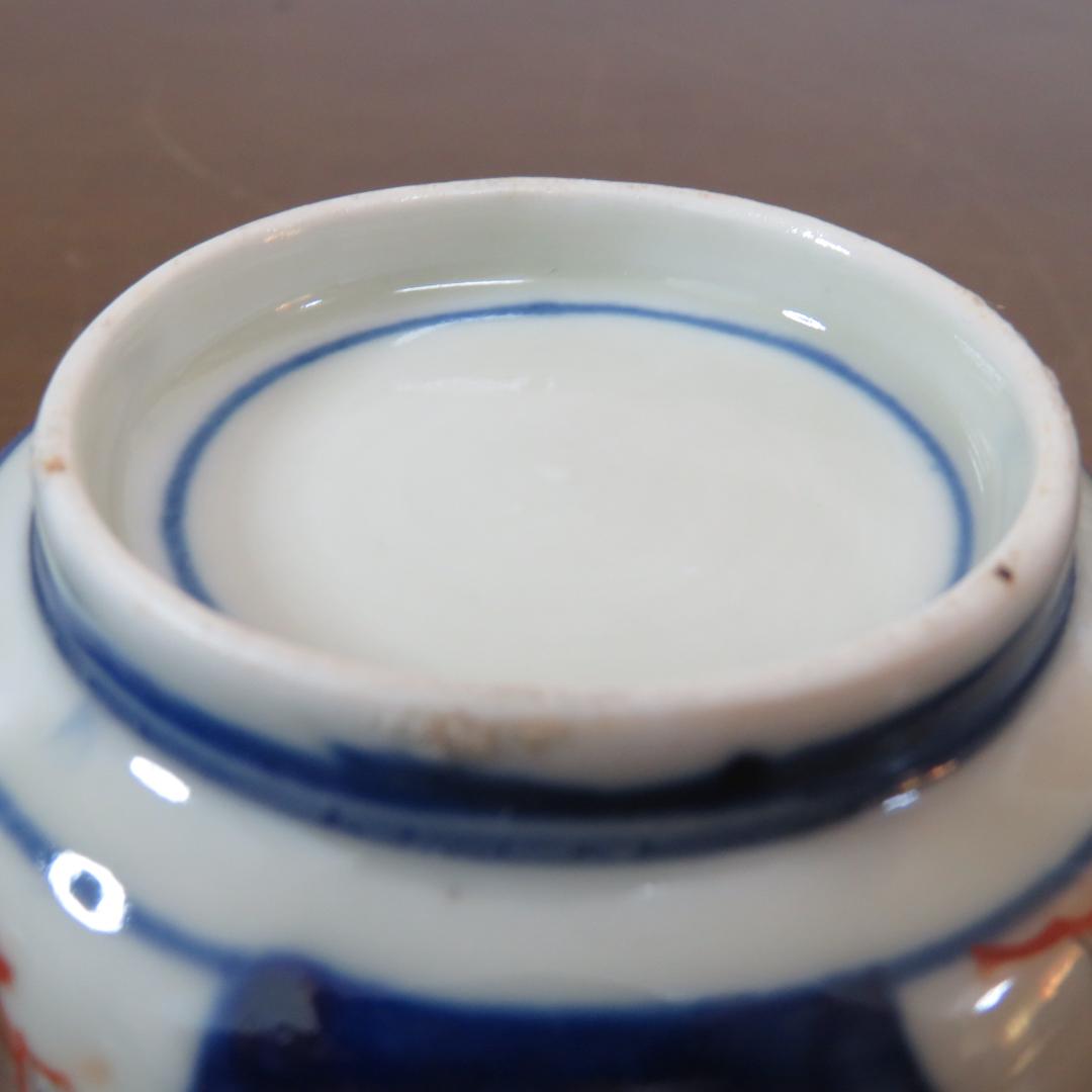 小鉢 向付 染付 色絵付け 江戸 明治 松竹梅 蝶 八角鉢 5客 美品 - メルカリ