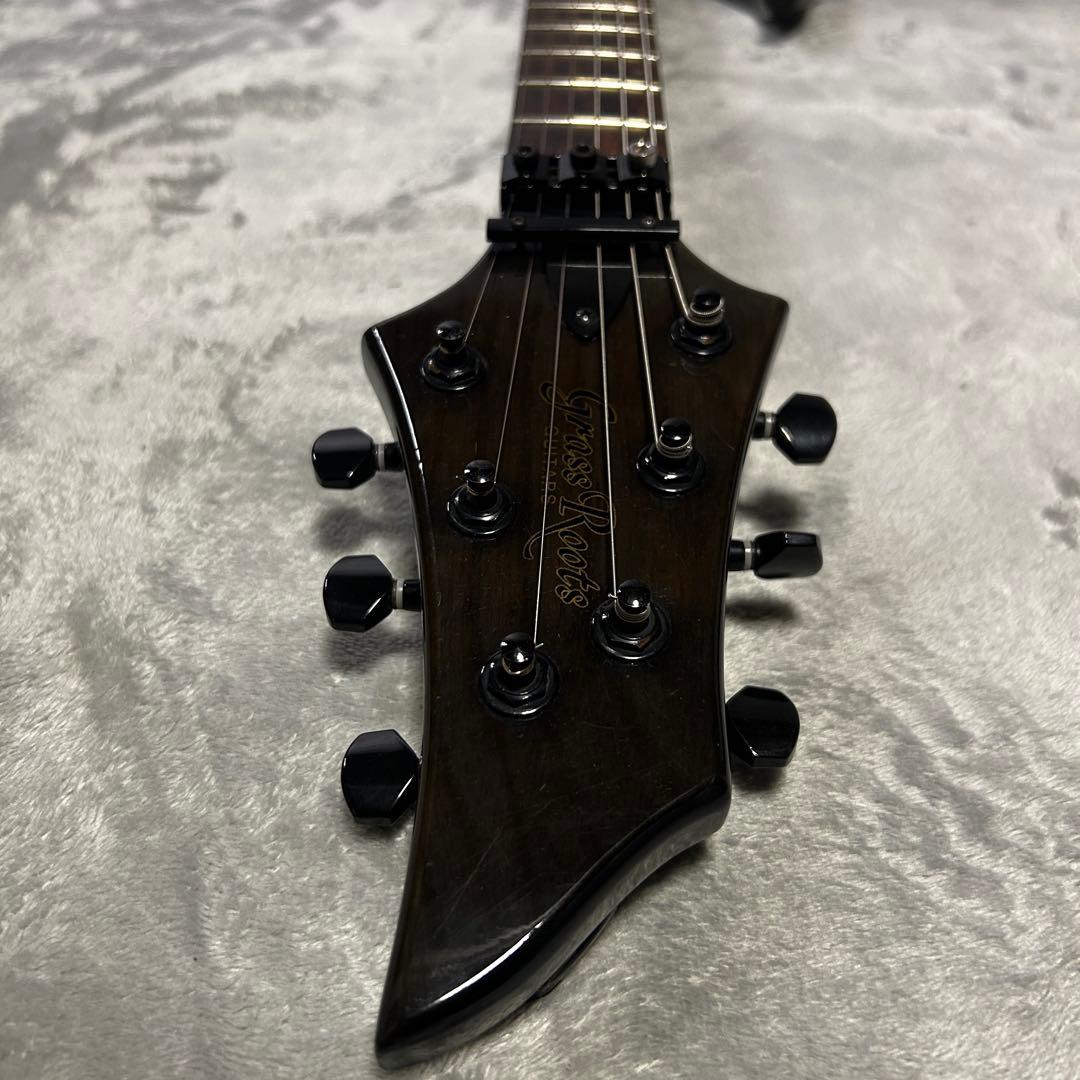 廃盤•トレモアアーム付き GrassRoots G-FR-62GT エレキギター