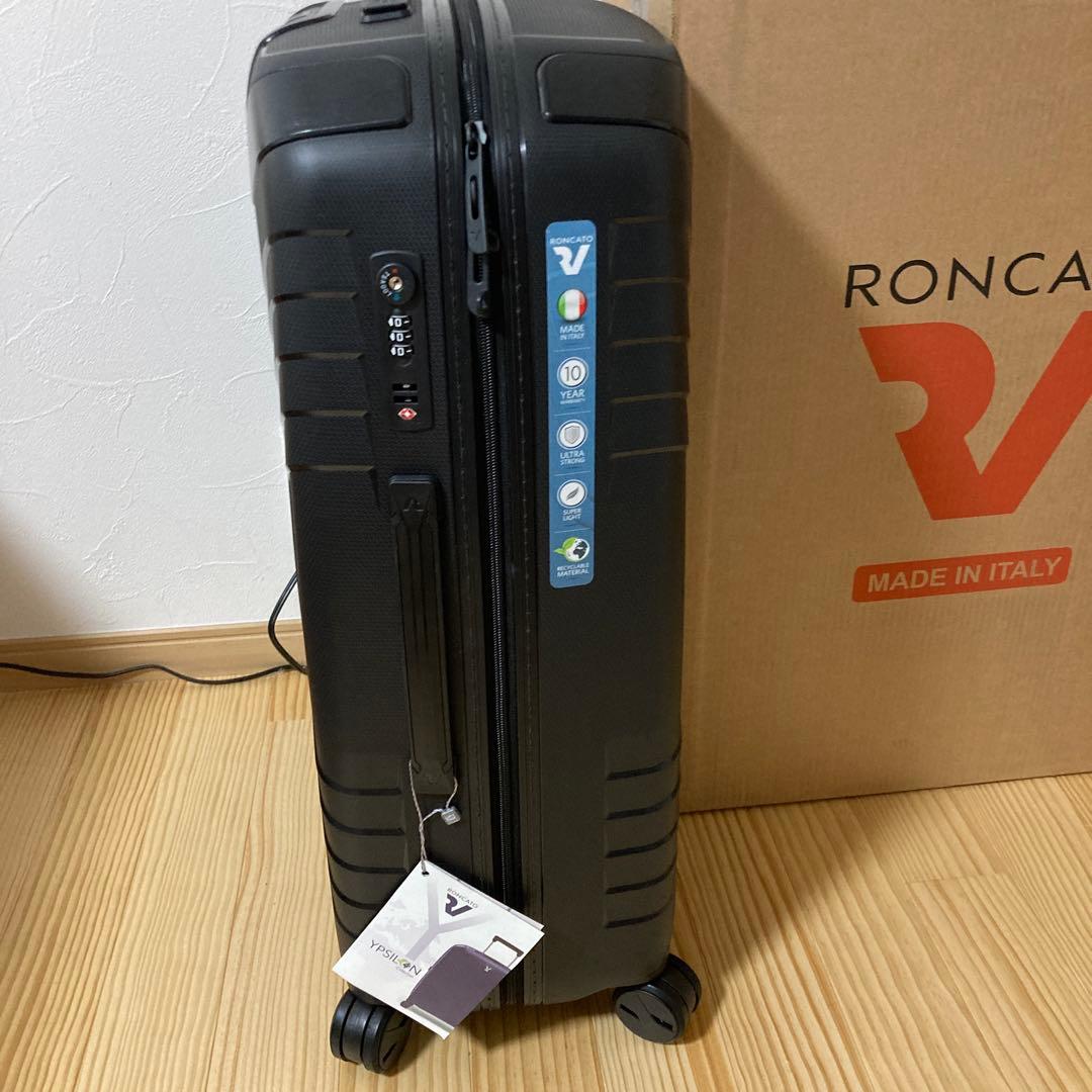 新品イタリア キャリーケース ロンカート イプシロン68～74L ブラック