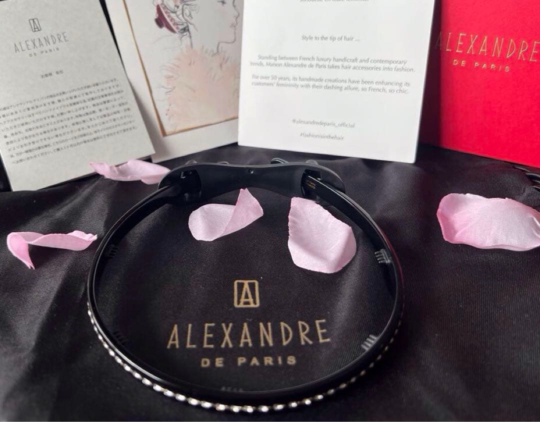 定番 アレクサンドルドゥパリ TIMELESS カチューシャ 【保管袋付】