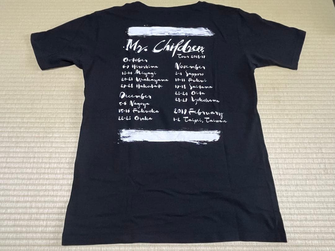 美品】Mr.Children tour 2018-19 Tシャツ（L） - メルカリ