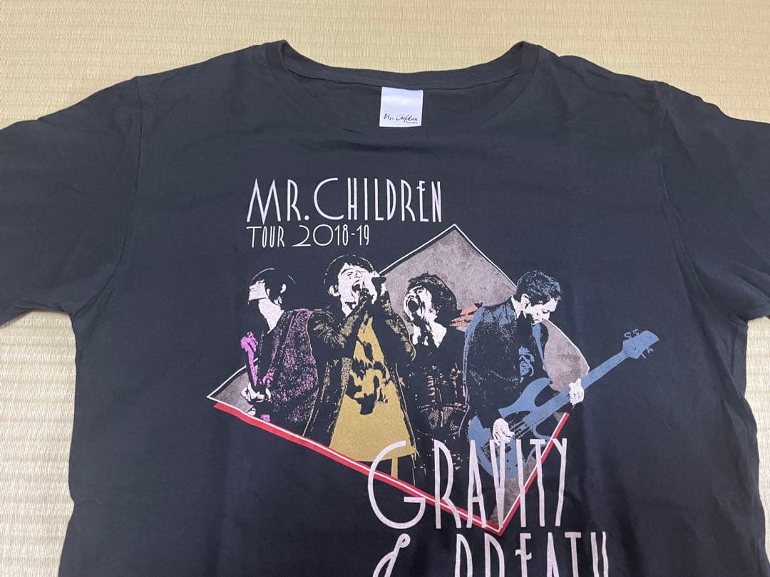 美品】Mr.Children tour 2018-19 Tシャツ（L） - メルカリ
