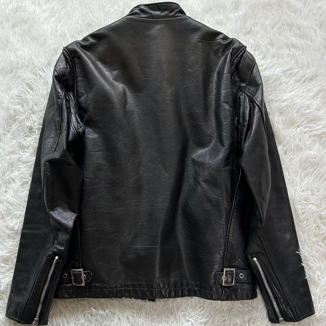 SCHOTT 641 シングルライダースジャケット ボアライナー 38 L相当