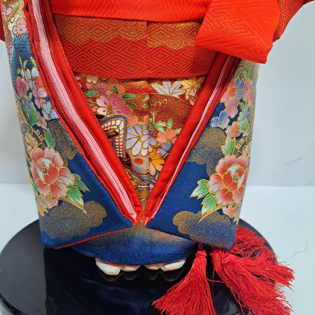 市松人形 寿喜代作 紫絵莉 日本人形 13号 昭和レトロ