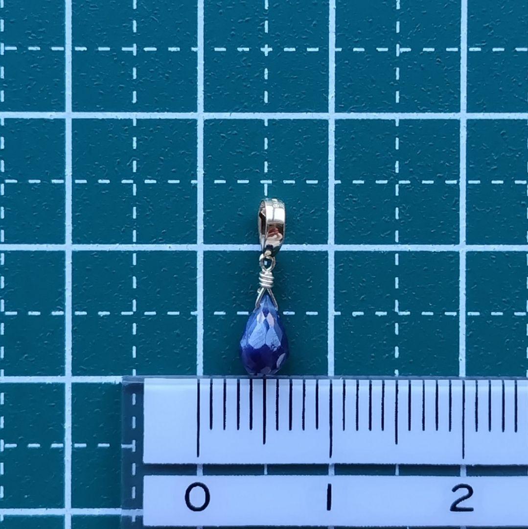 【専用ページ】K18ブルーサファイア・K18ピンクサファイア・ペンダントトップ