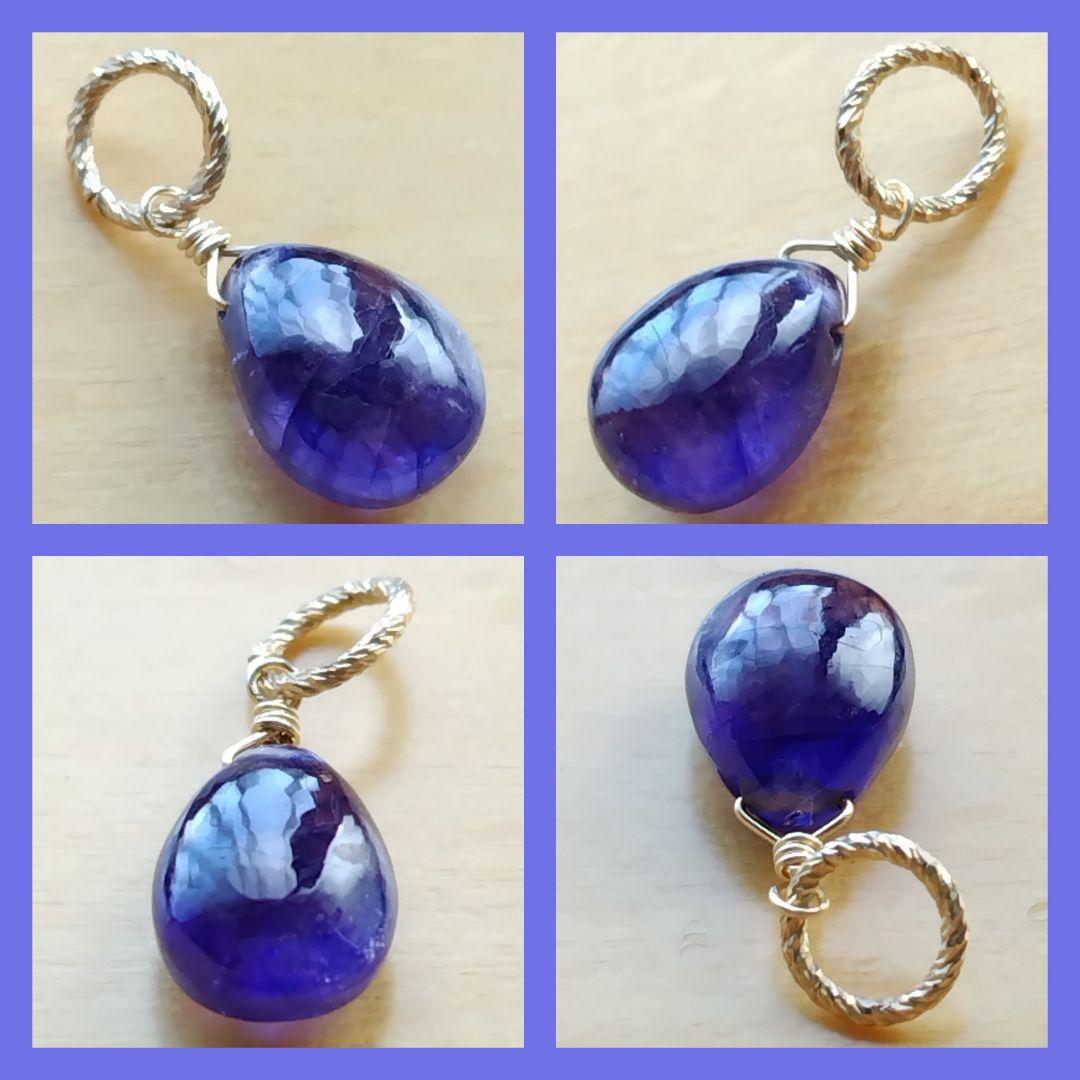 【専用ページ】K18ブルーサファイア・K18ピンクサファイア・ペンダントトップ