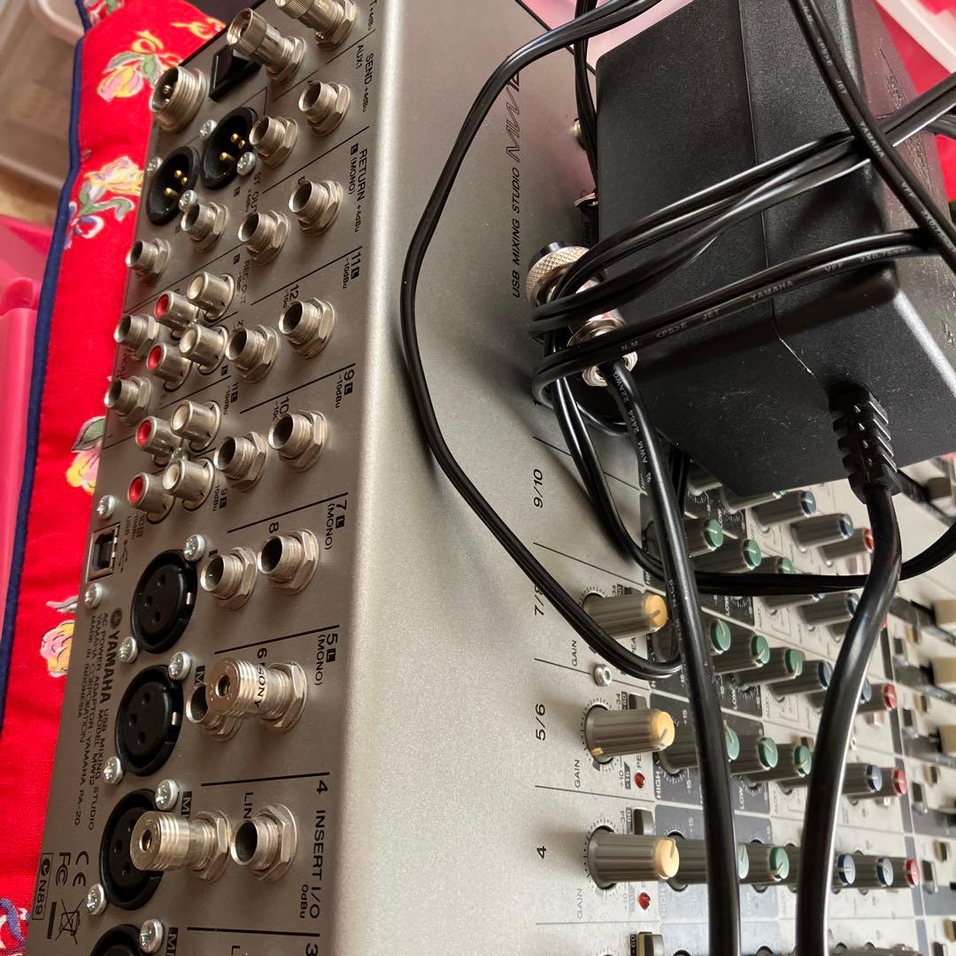 取扱説明書付！Yamaha ヤマハ　MW12 アナログ？ミキサー